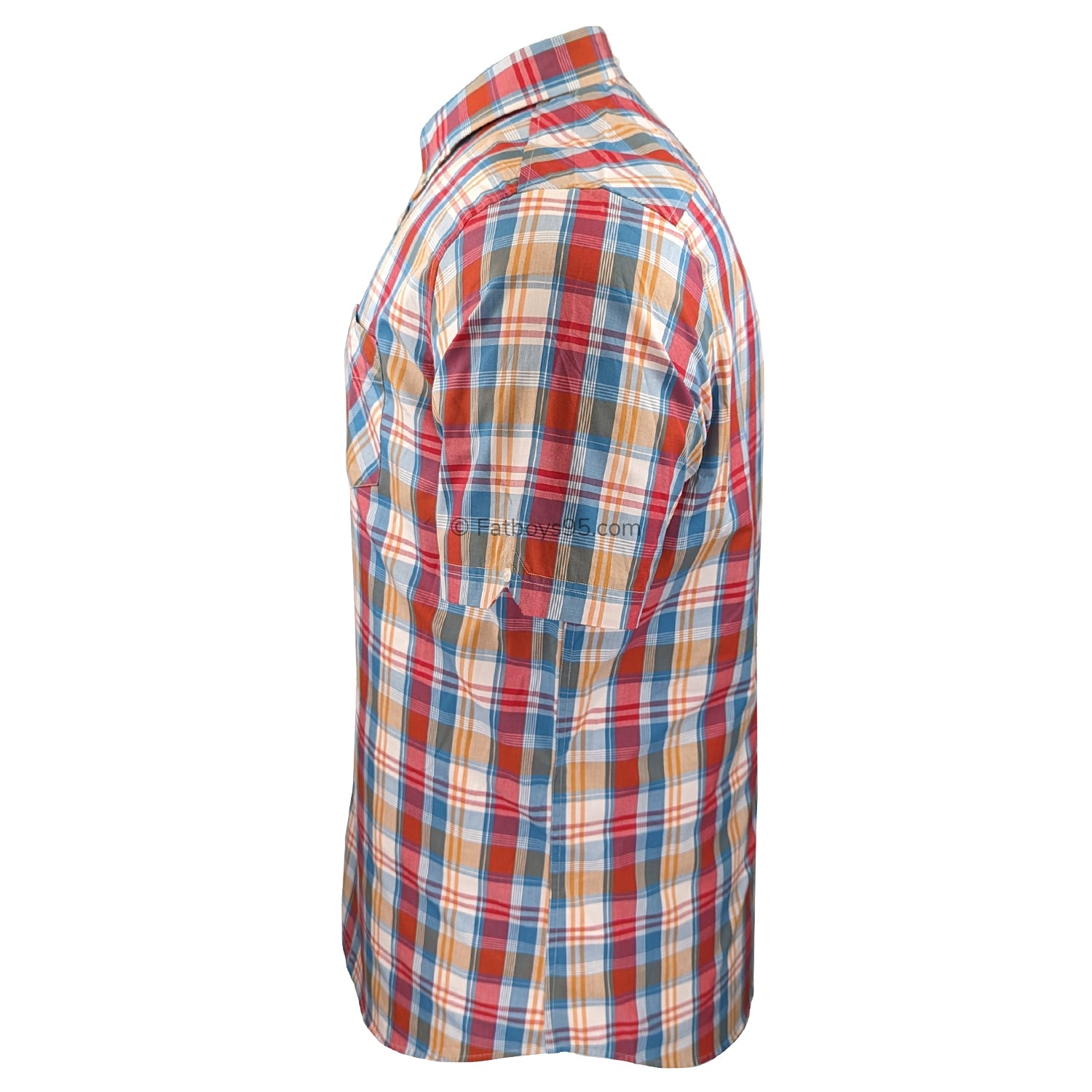 Ben Sherman Gingham Overcheck - 0075937IL - Kingfisher 5