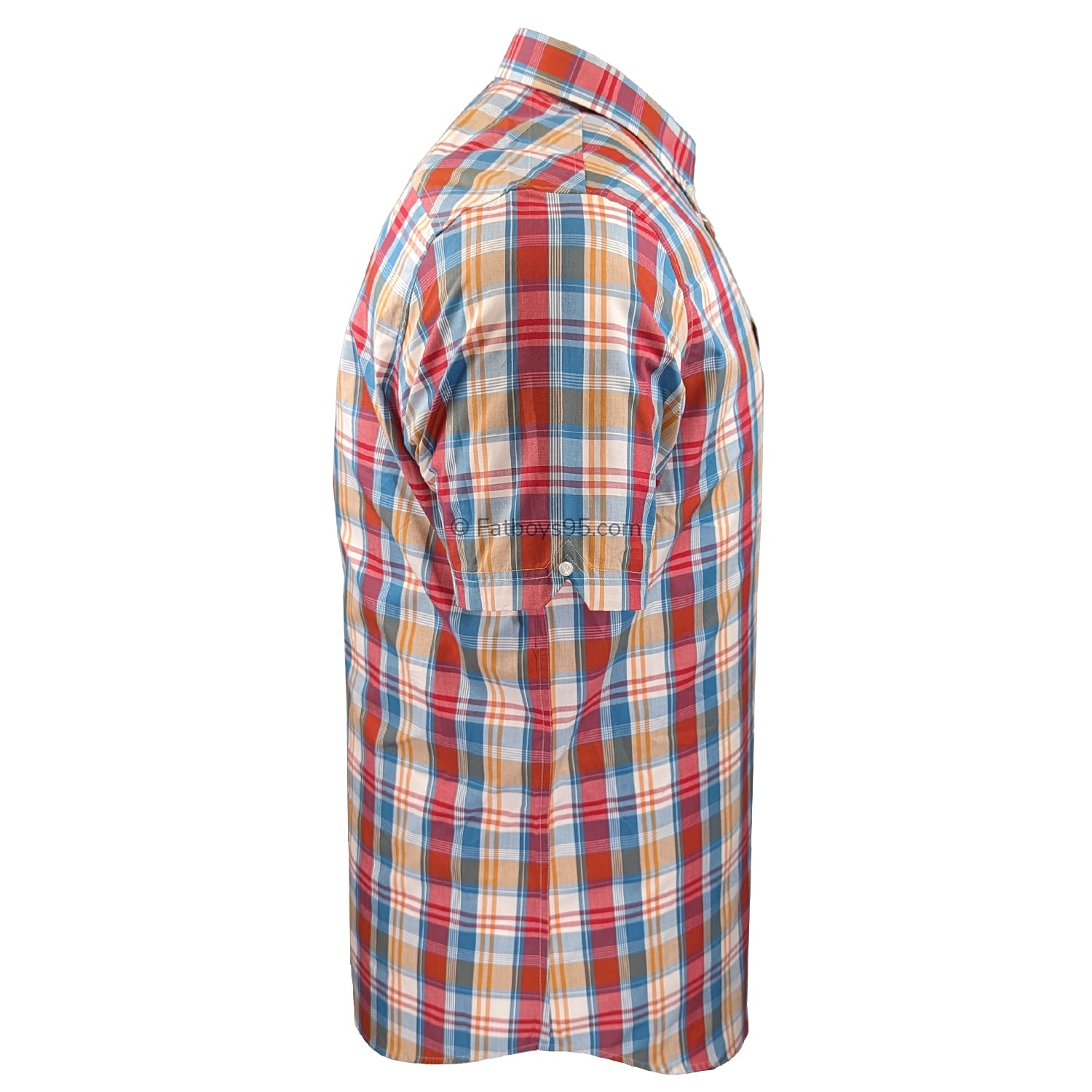 Ben Sherman Gingham Overcheck - 0075937IL - Kingfisher 6