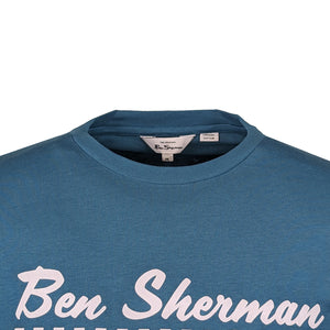 Ben Sherman Feel The Groove Tee - 0076117IL - Teal 2