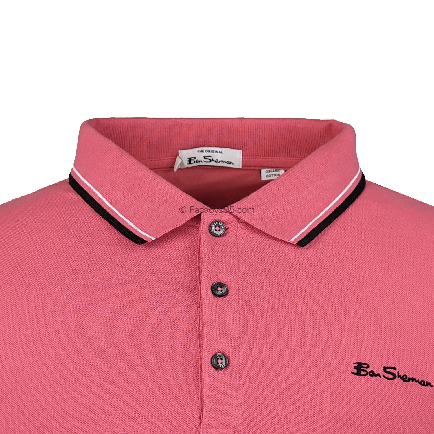 Ben Sherman Signature Polo - 0077487IL - Dark Pink 2