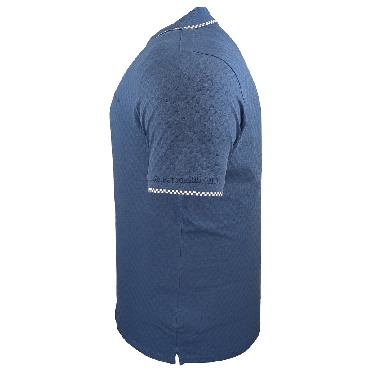 Ben Sherman Chequerboard Texture Polo - 1012403IL - Indigo 5