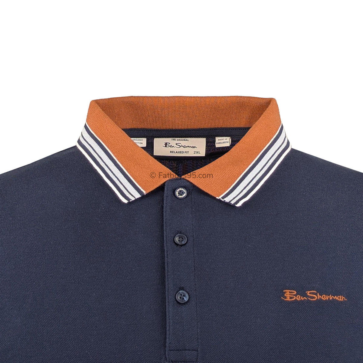 Ben Sherman House Collar Polo - 1012407IL - Dark Navy 2