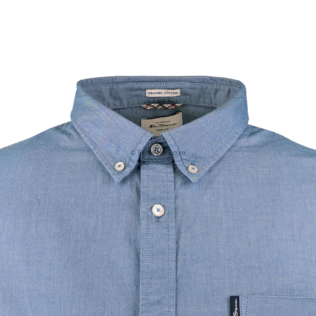 Ben Sherman S/S Oxford Shirt - 1012489IL - Airforce 2