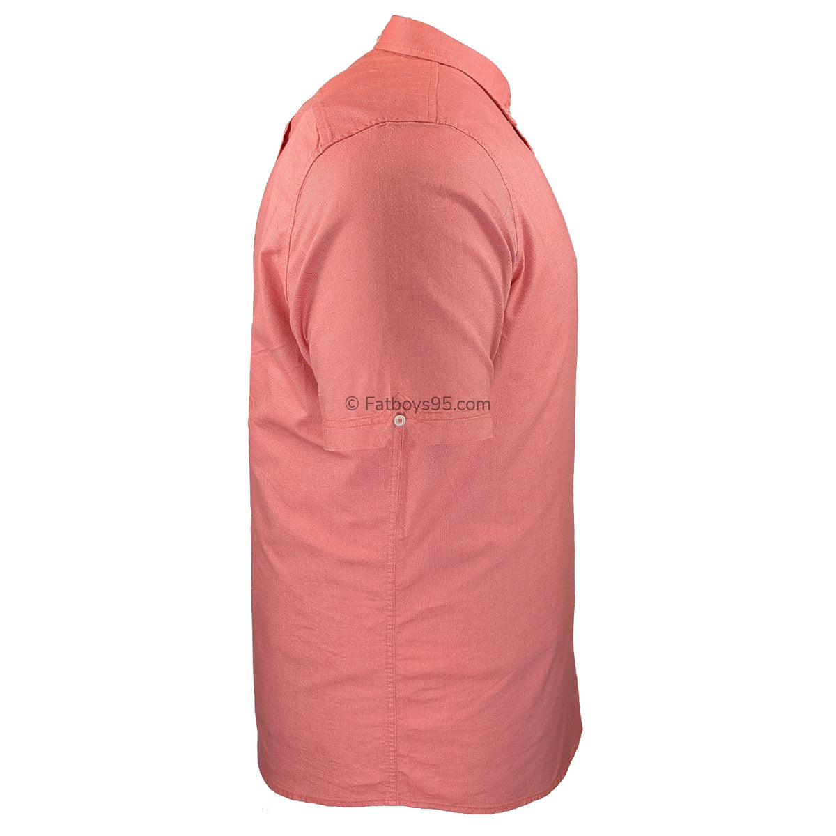 Ben Sherman S/S Oxford Shirt - 1012489IL - Cerise 7