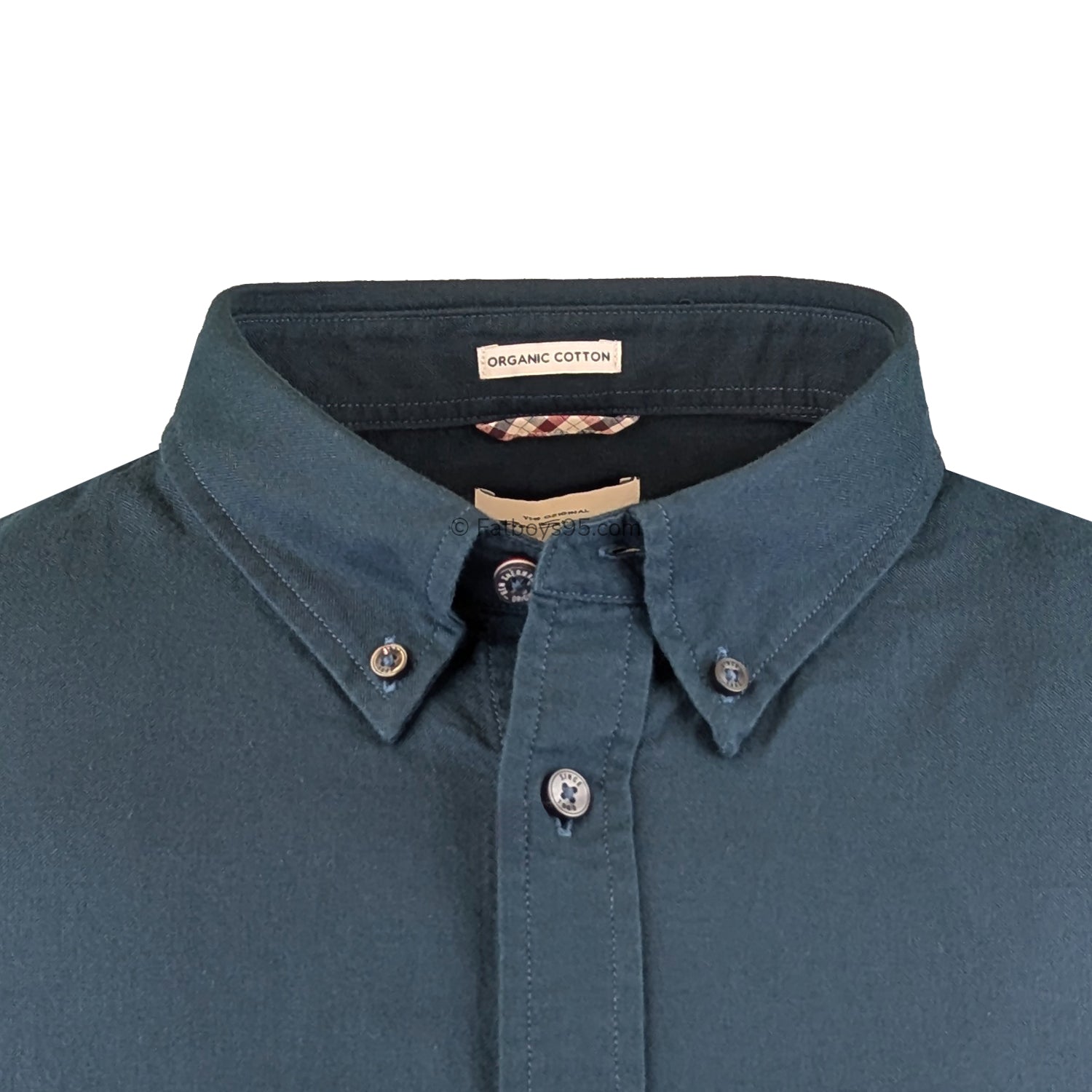 Ben Sherman S/S Oxford Shirt - 1012489IL - Jade 2