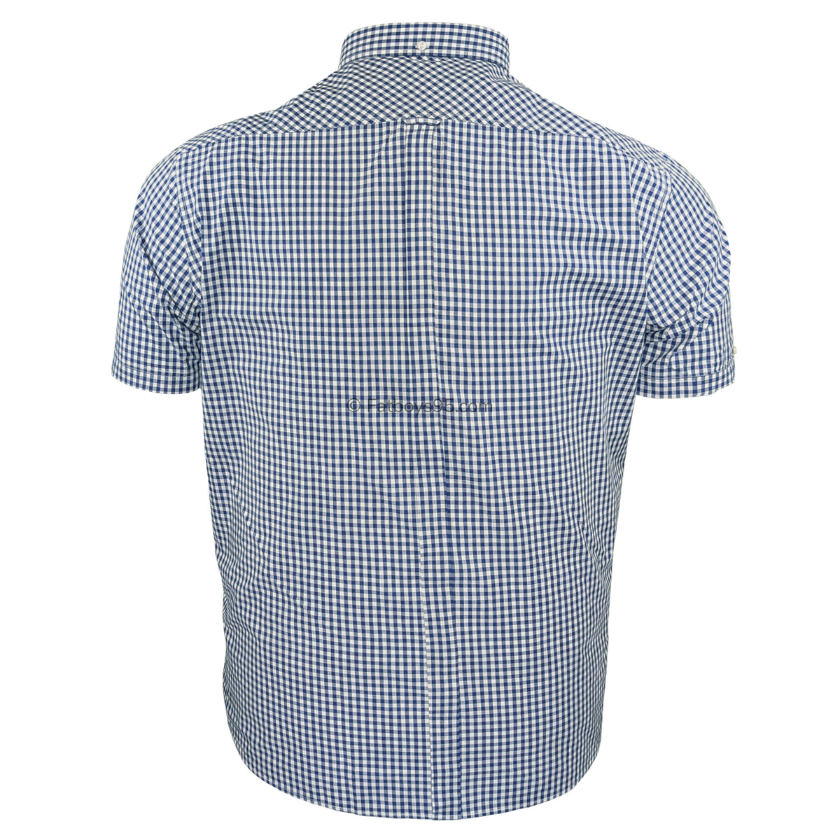 Ben Sherman Signature Core Gingham S/S Shirt - 1012491IL - Dark Blue 4