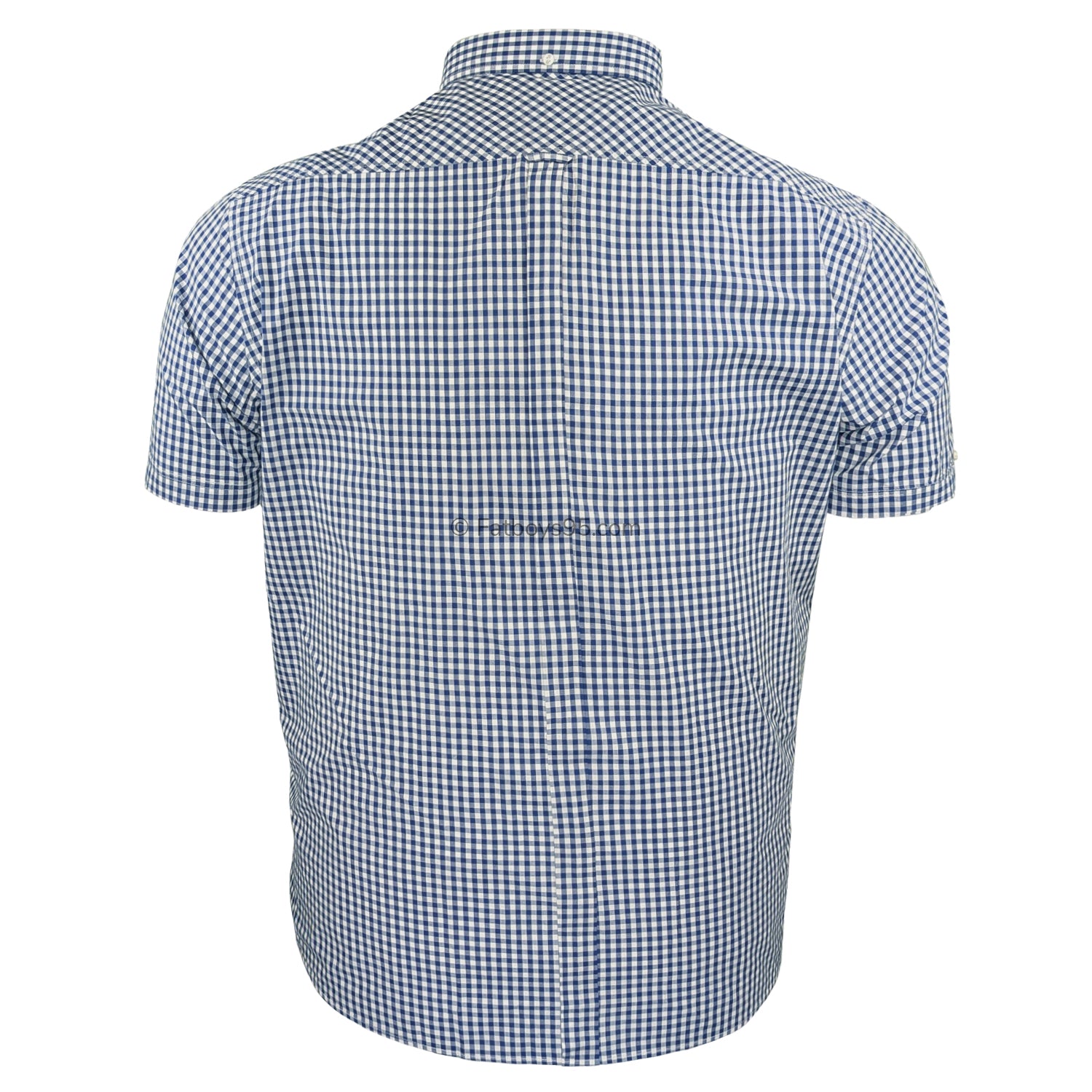 Ben Sherman Signature Core Gingham S/S Shirt - 1012491IL - Dark Blue 4