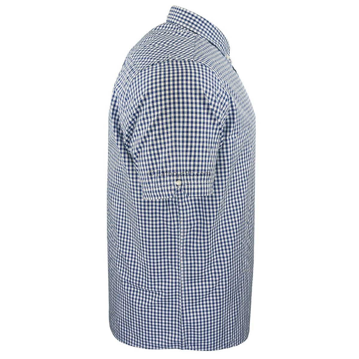 Ben Sherman Signature Core Gingham S/S Shirt - 1012491IL - Dark Blue 6