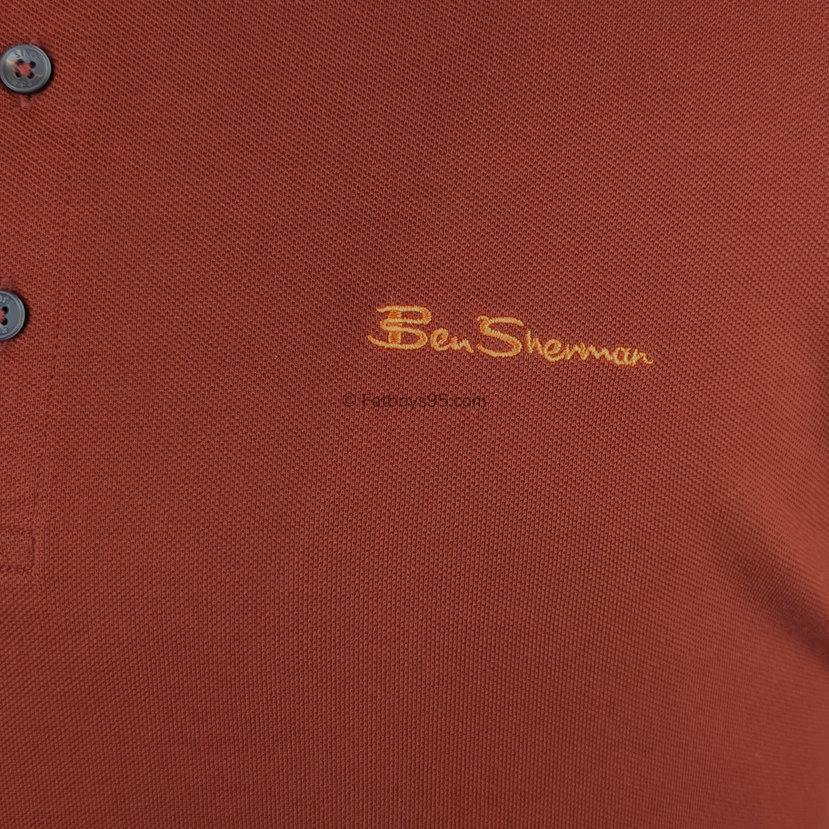Ben Sherman Signature Polo - 1012790IL - Burnt Orange 3