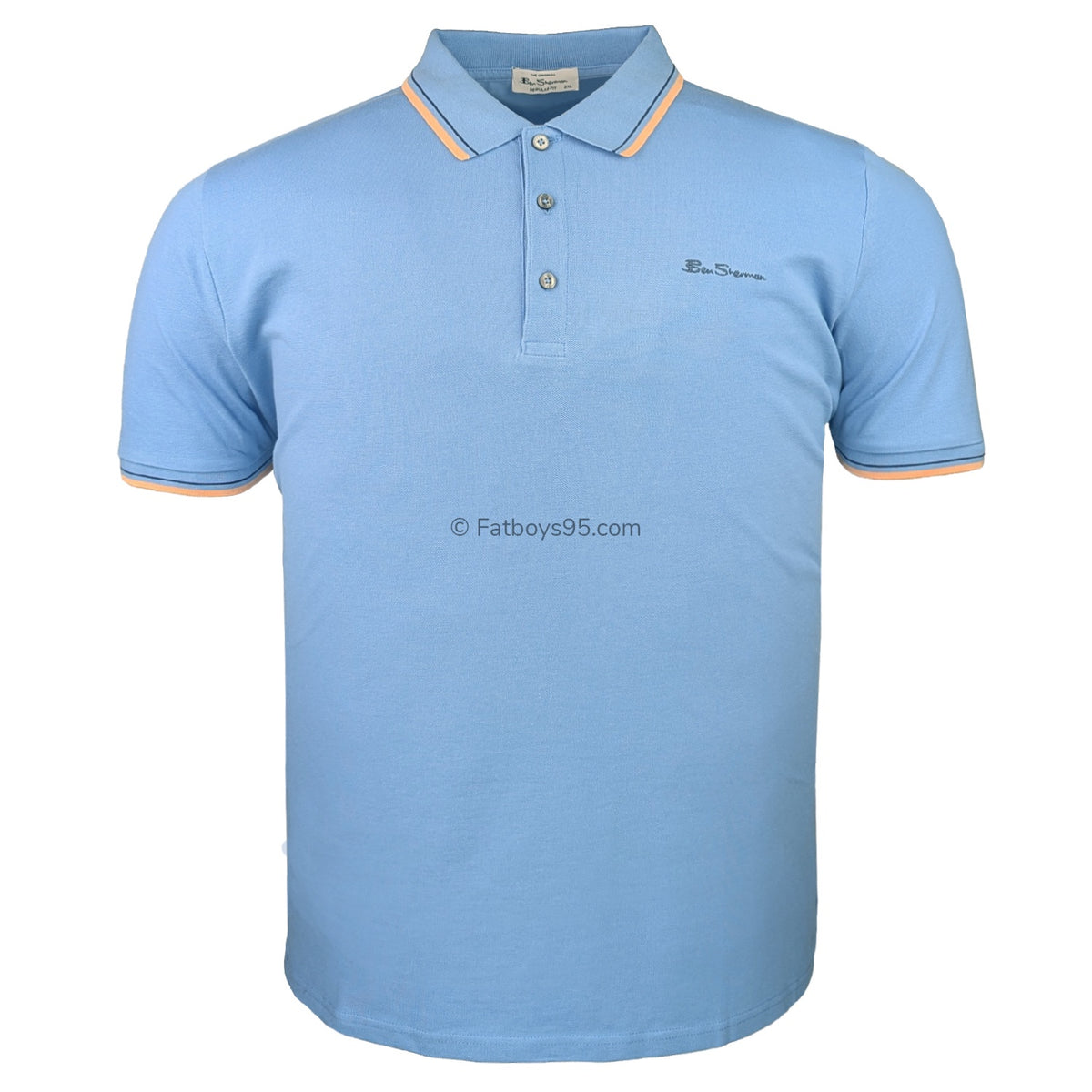 Ben Sherman Signature Polo - 1012790IL - Lake Blue 1