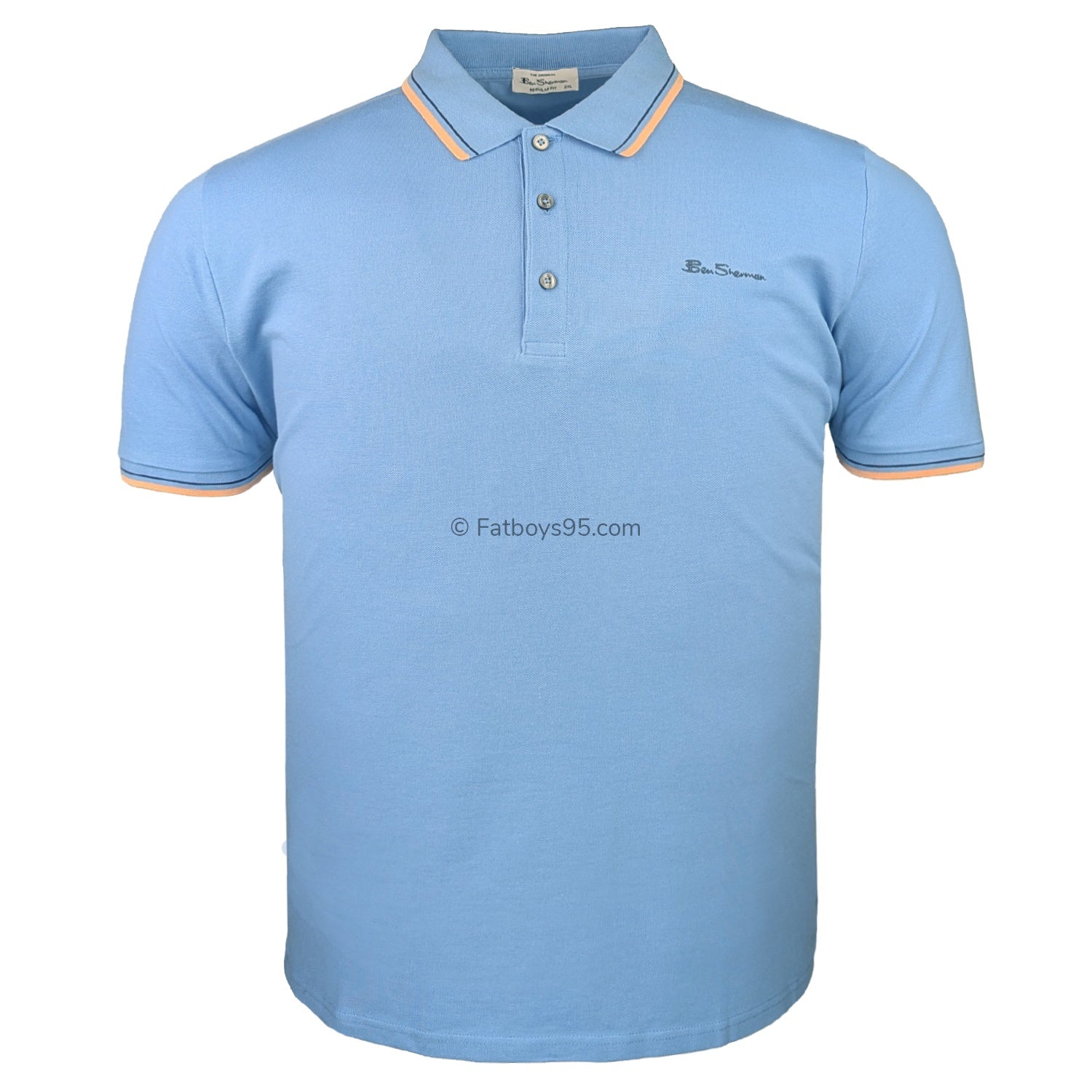 Ben Sherman Signature Polo - 1012790IL - Lake Blue 1
