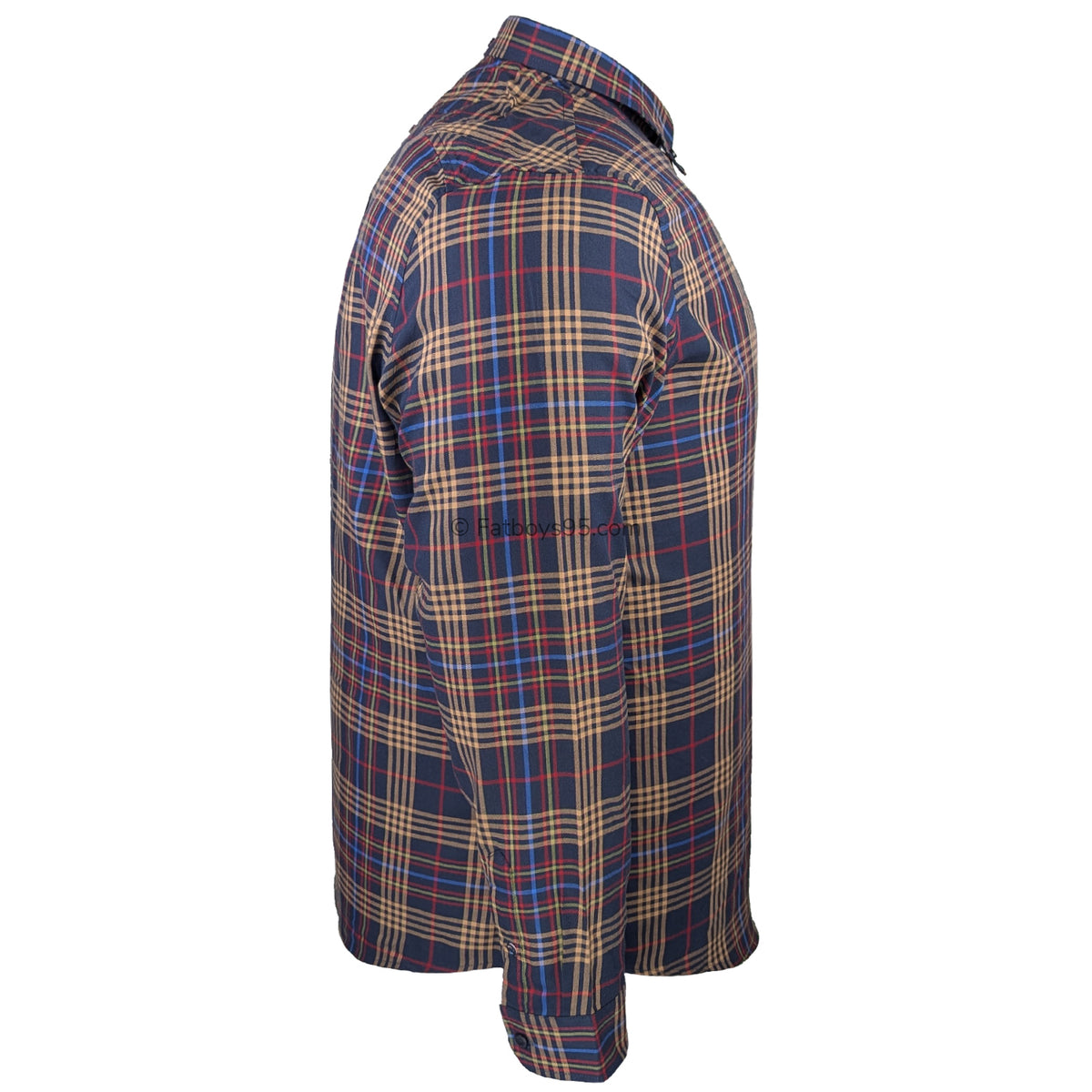 Ben Sherman Multi Check L/S Shirt - 1013099IL - Dark Navy 6