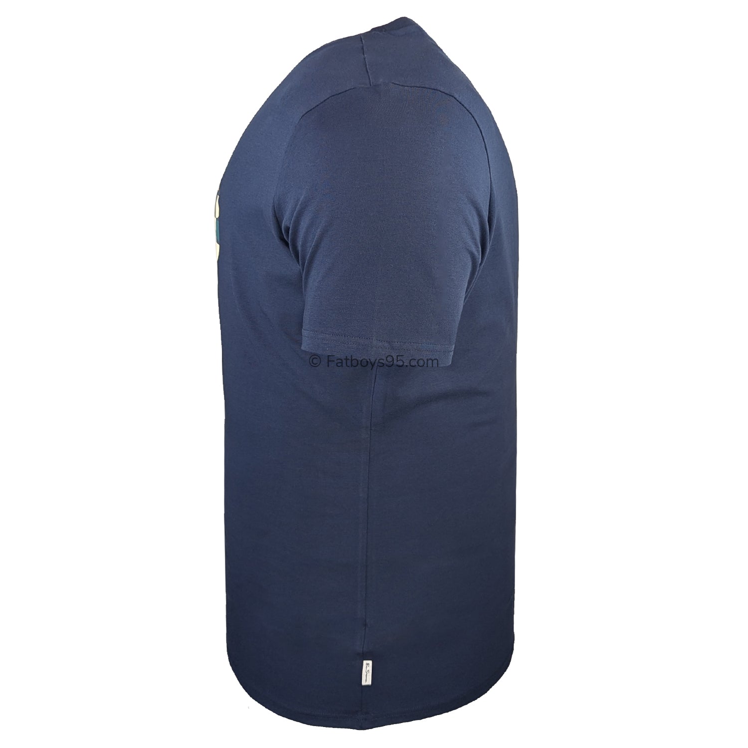 Ben Sherman Geo Target Tee - 1013188IL - Dark Navy 5