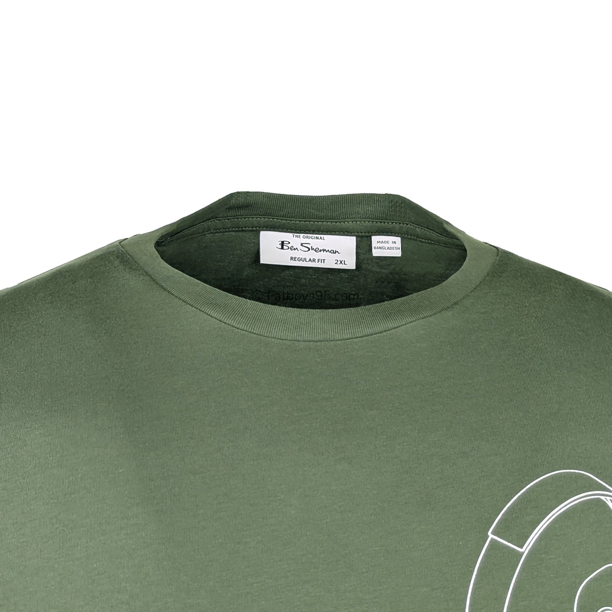 Ben Sherman Headphone Tee - 1013196IL - Khaki 2