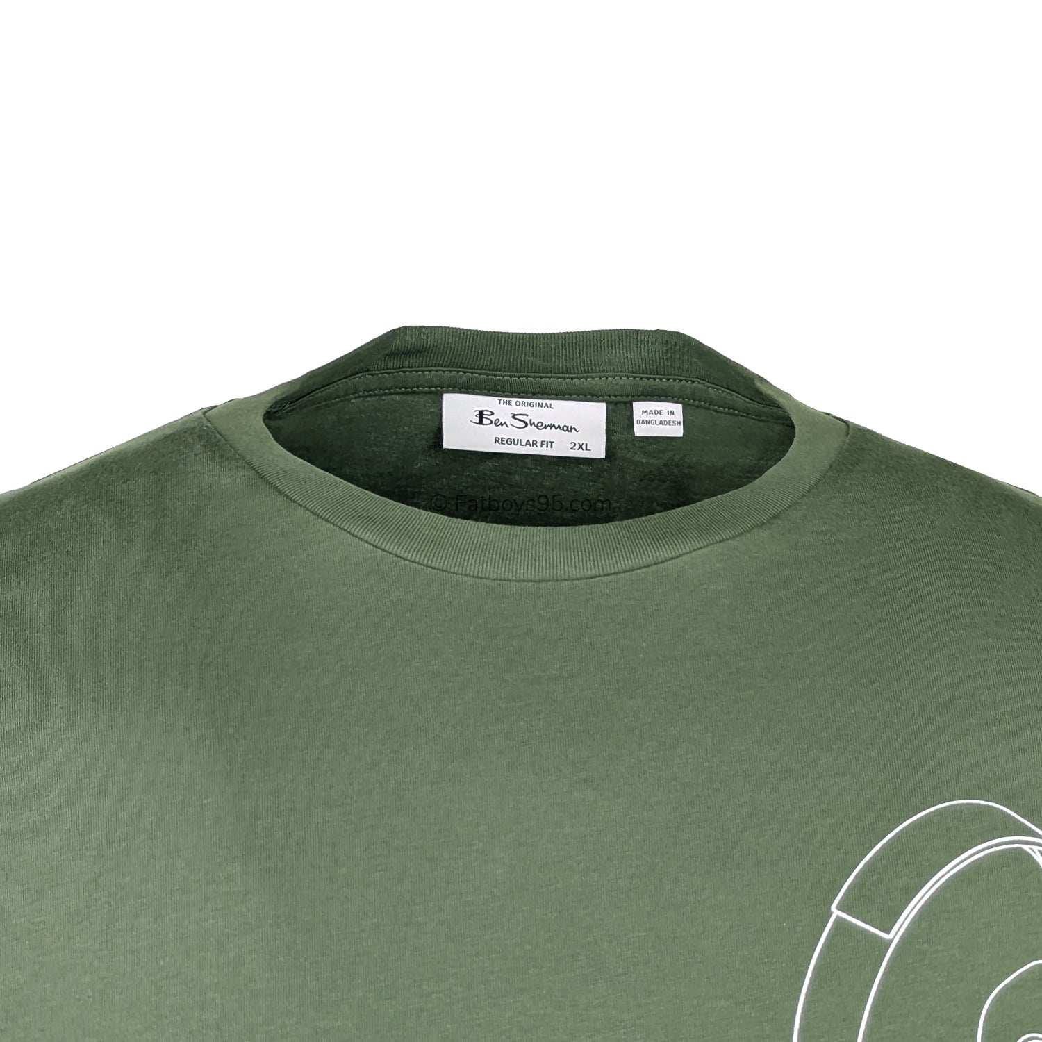 Ben Sherman Headphone Tee - 1013196IL - Khaki 2