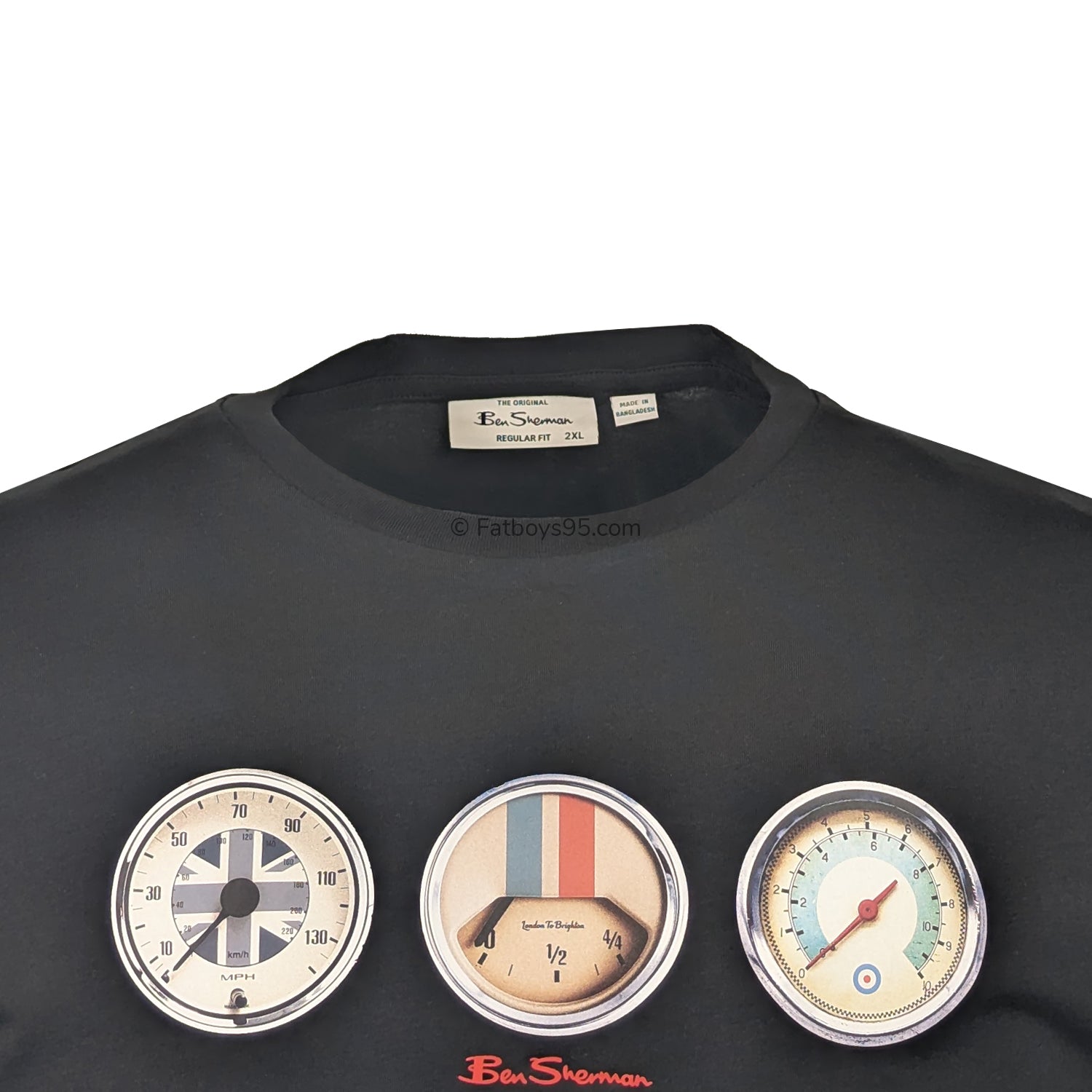 Ben Sherman Speed Tee - 1013575IL - Black 2