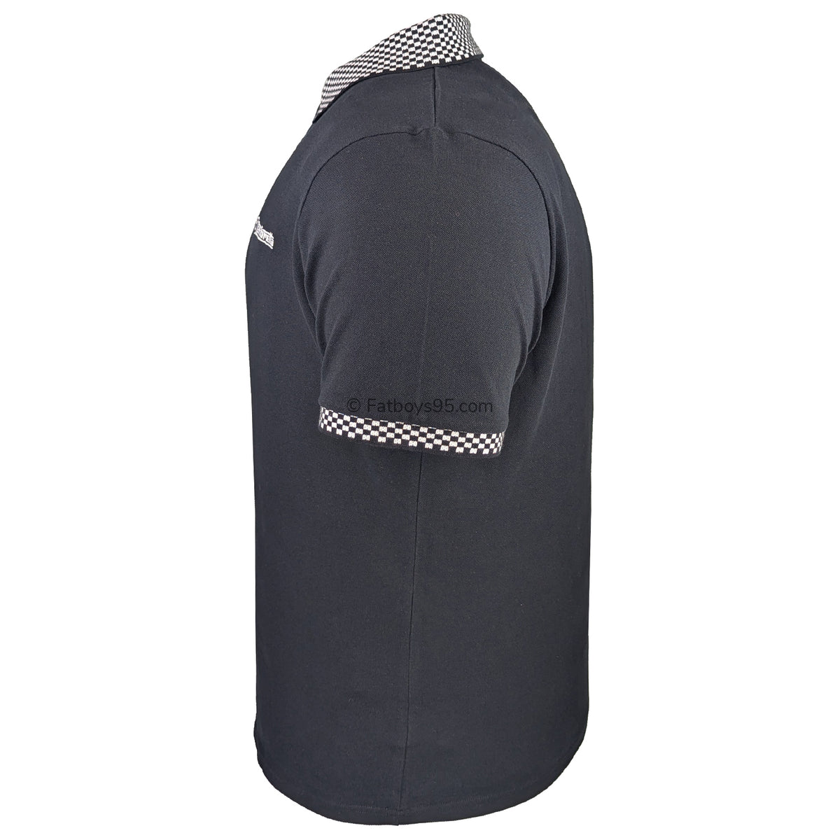 Lambretta Two Tone Polo - LB1029 - Black 5