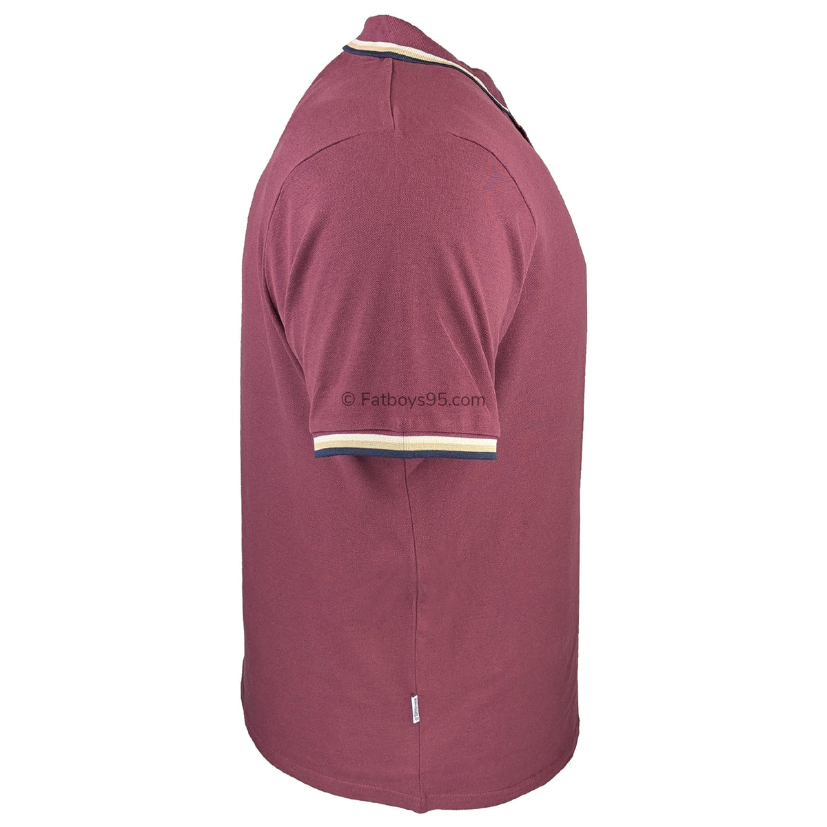 Lambretta Triple Tipped Polo - LB1650 - Burgundy