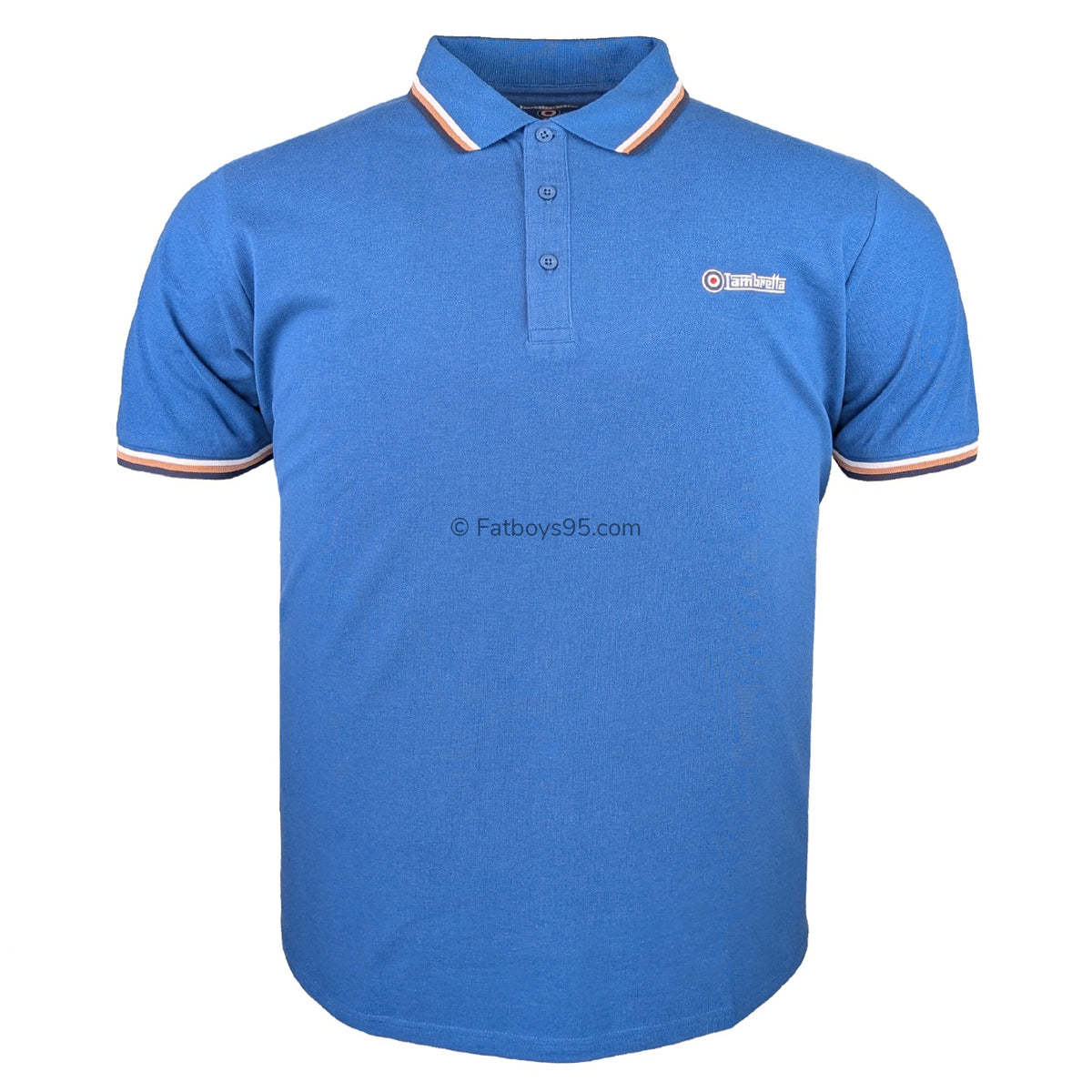 Lambretta Triple Tipped Polo - LB1650 - Dark Blue 1