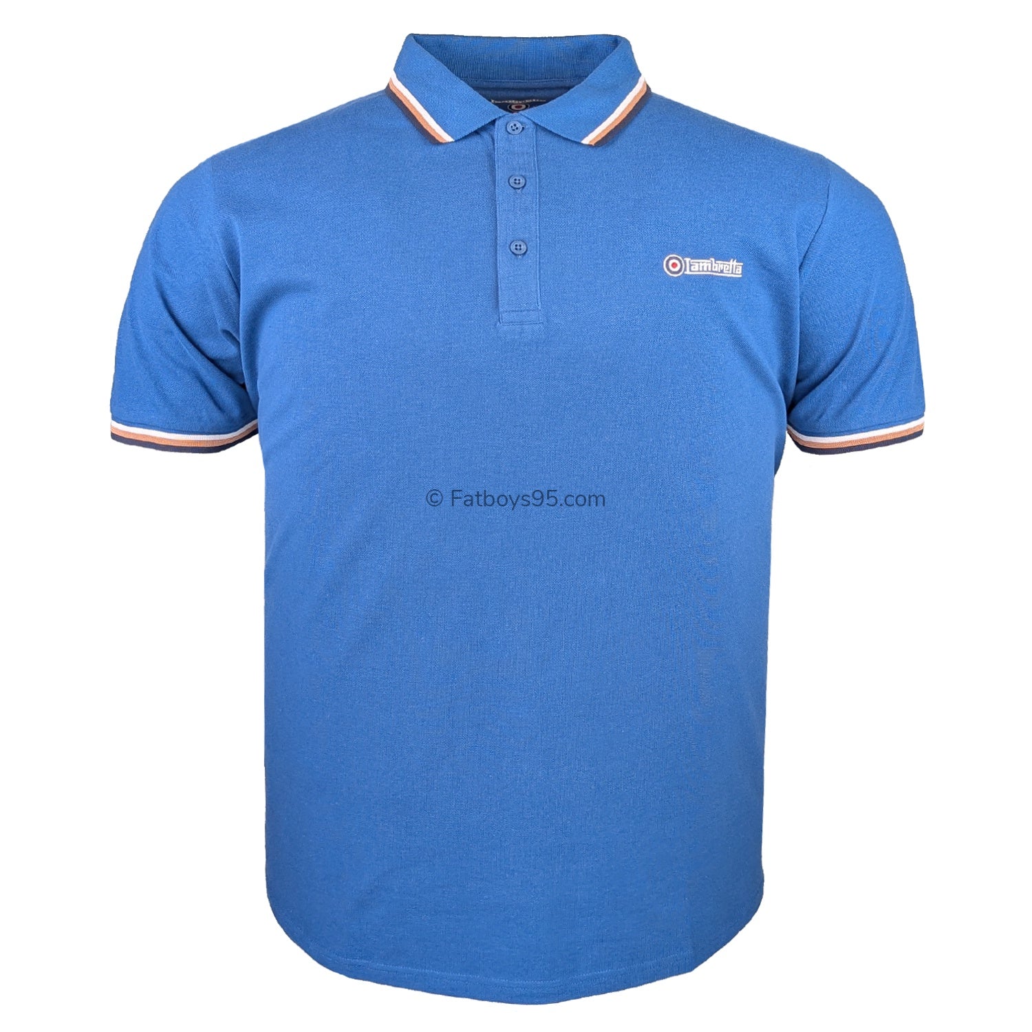 Lambretta Triple Tipped Polo - LB1650 - Dark Blue 1