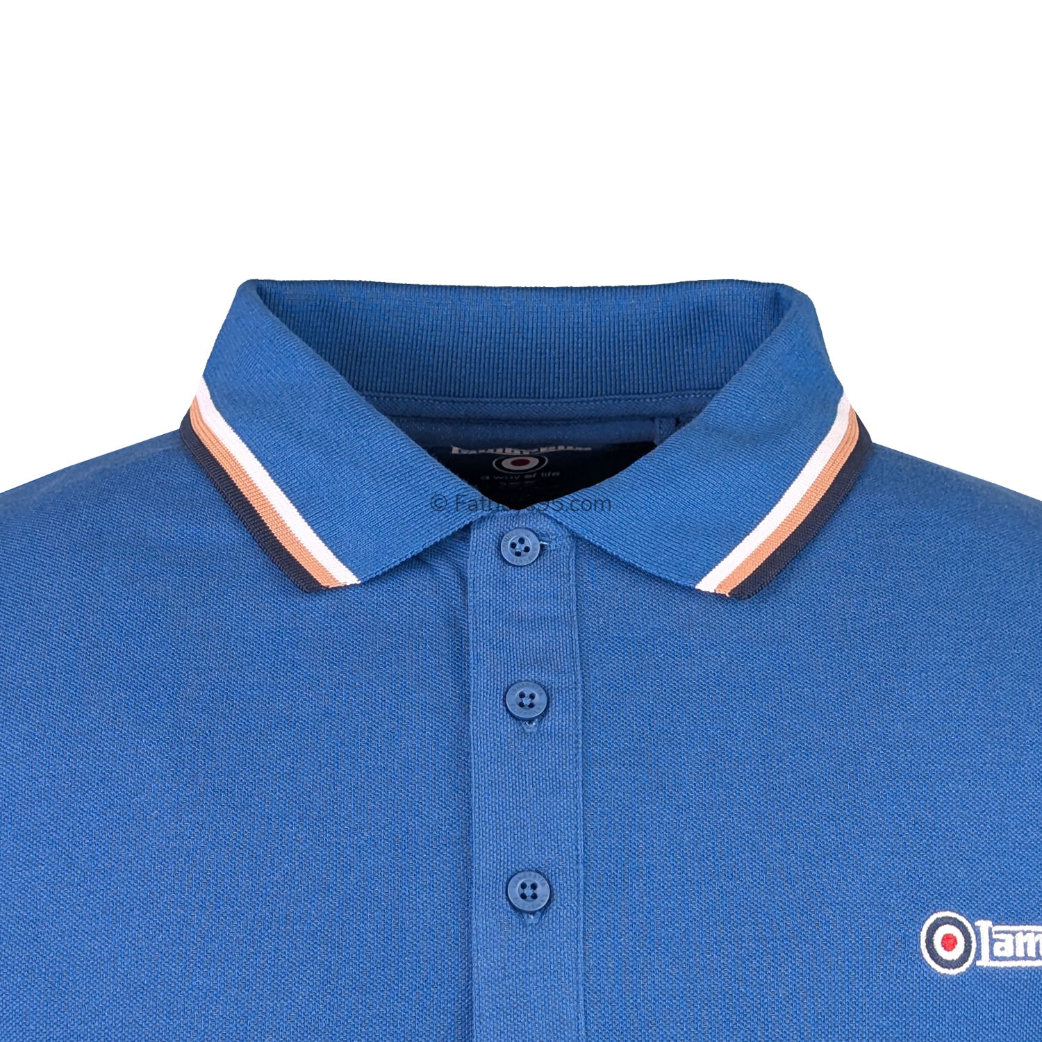 Lambretta Triple Tipped Polo - LB1650 - Dark Blue 2