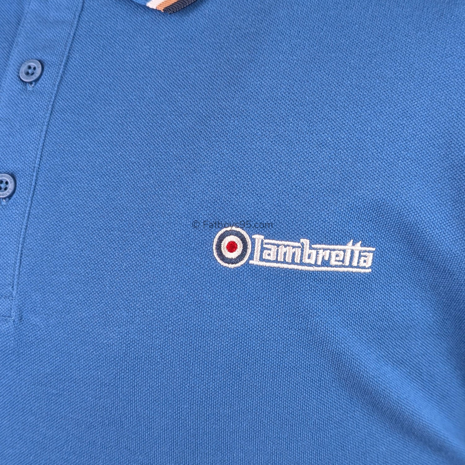 Lambretta Triple Tipped Polo - LB1650 - Dark Blue 3