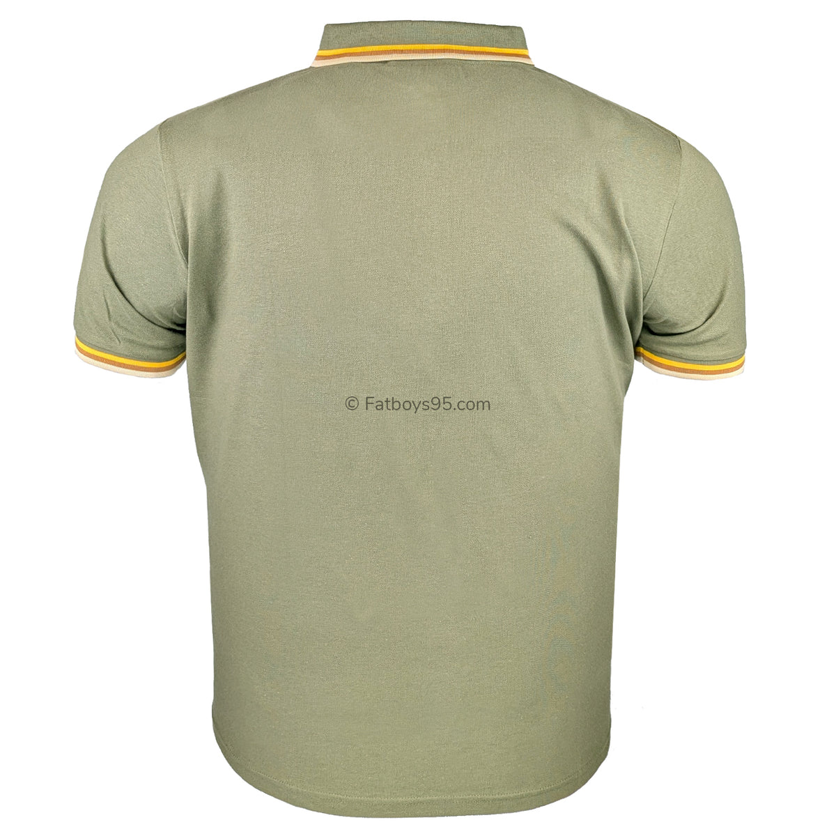 Lambretta Triple Tipped Polo - LB1650 - Khaki 4