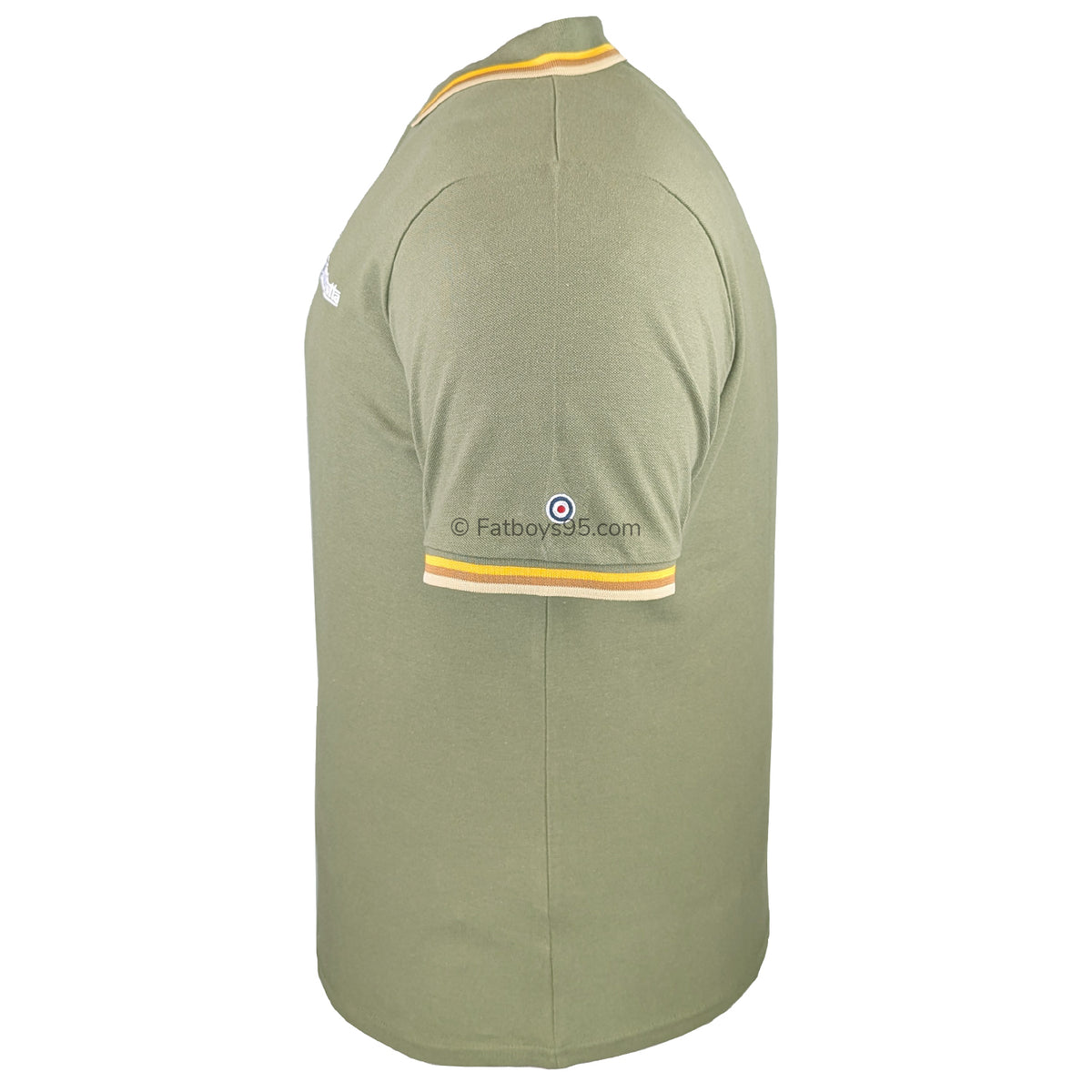 Lambretta Triple Tipped Polo - LB1650 - Khaki 5