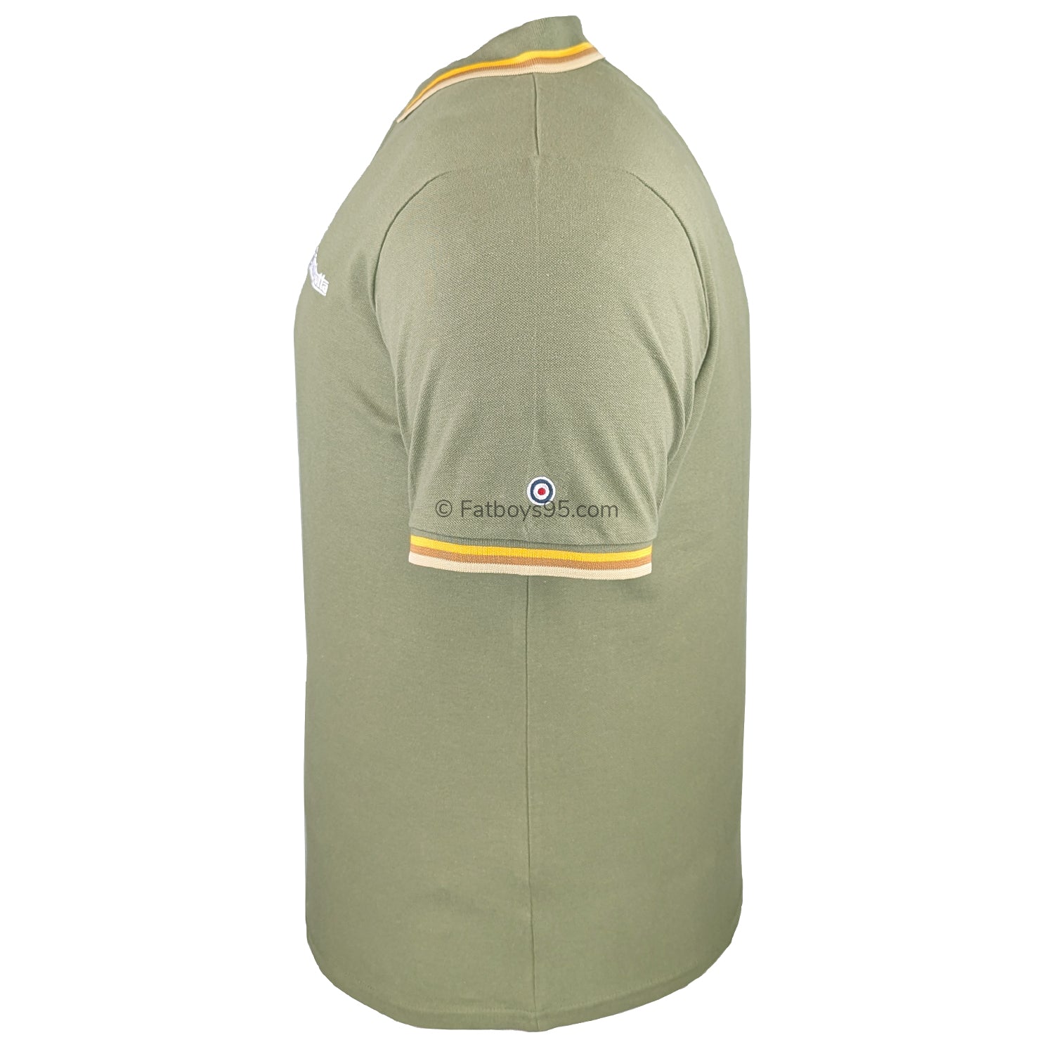 Lambretta Triple Tipped Polo - LB1650 - Khaki 5