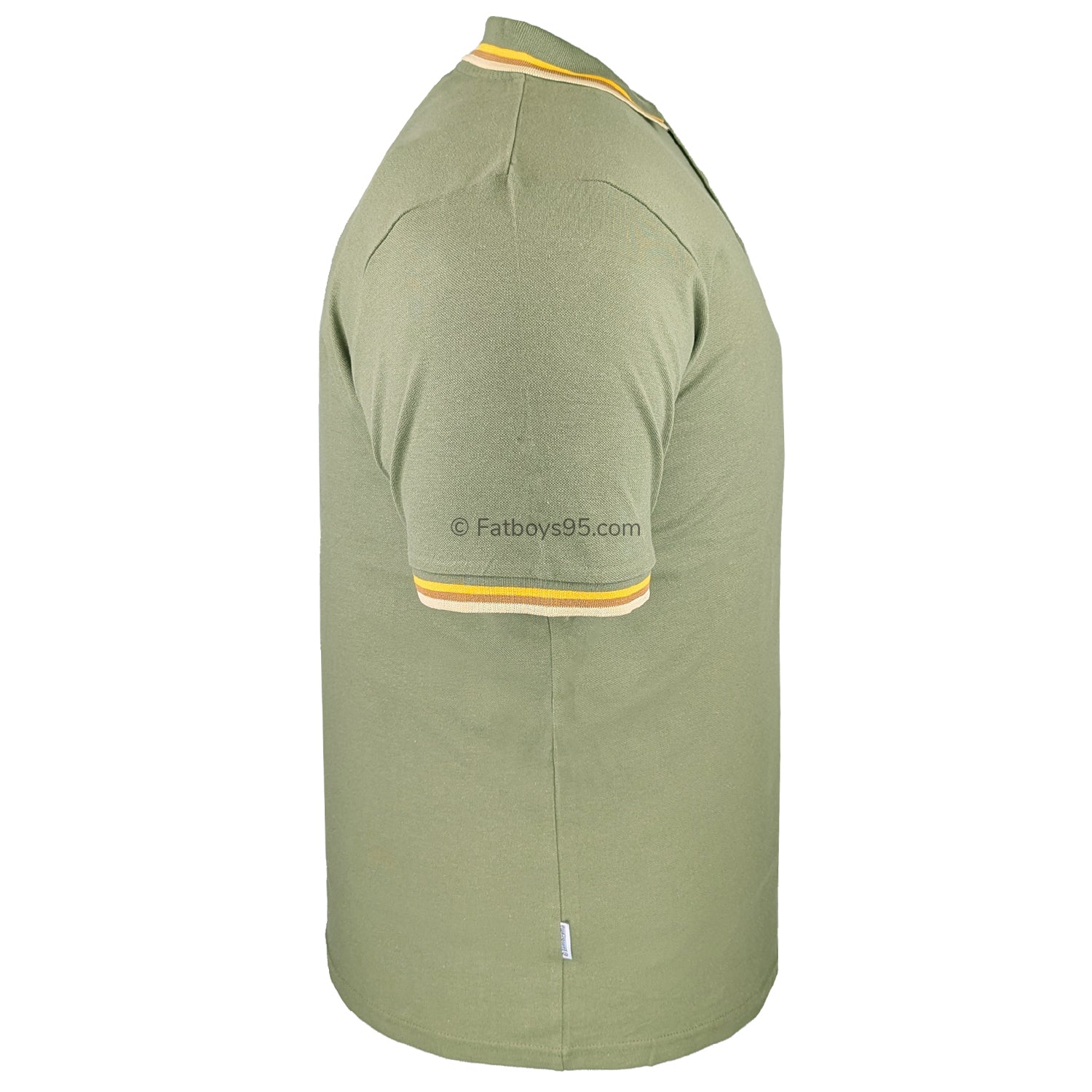 Lambretta Triple Tipped Polo - LB1650 - Khaki 6