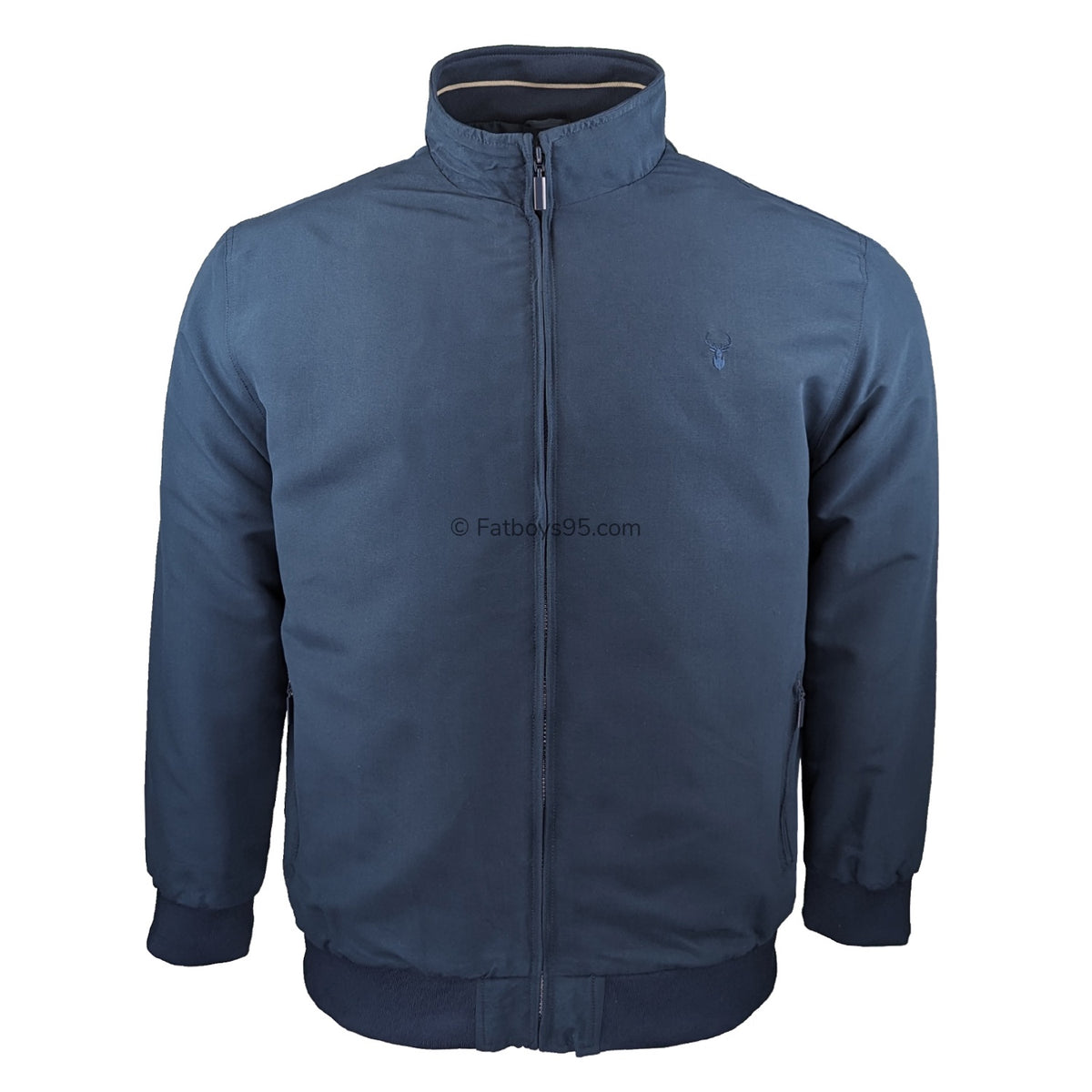 Carabou Lightweight Jacket - Henley - Navy 1