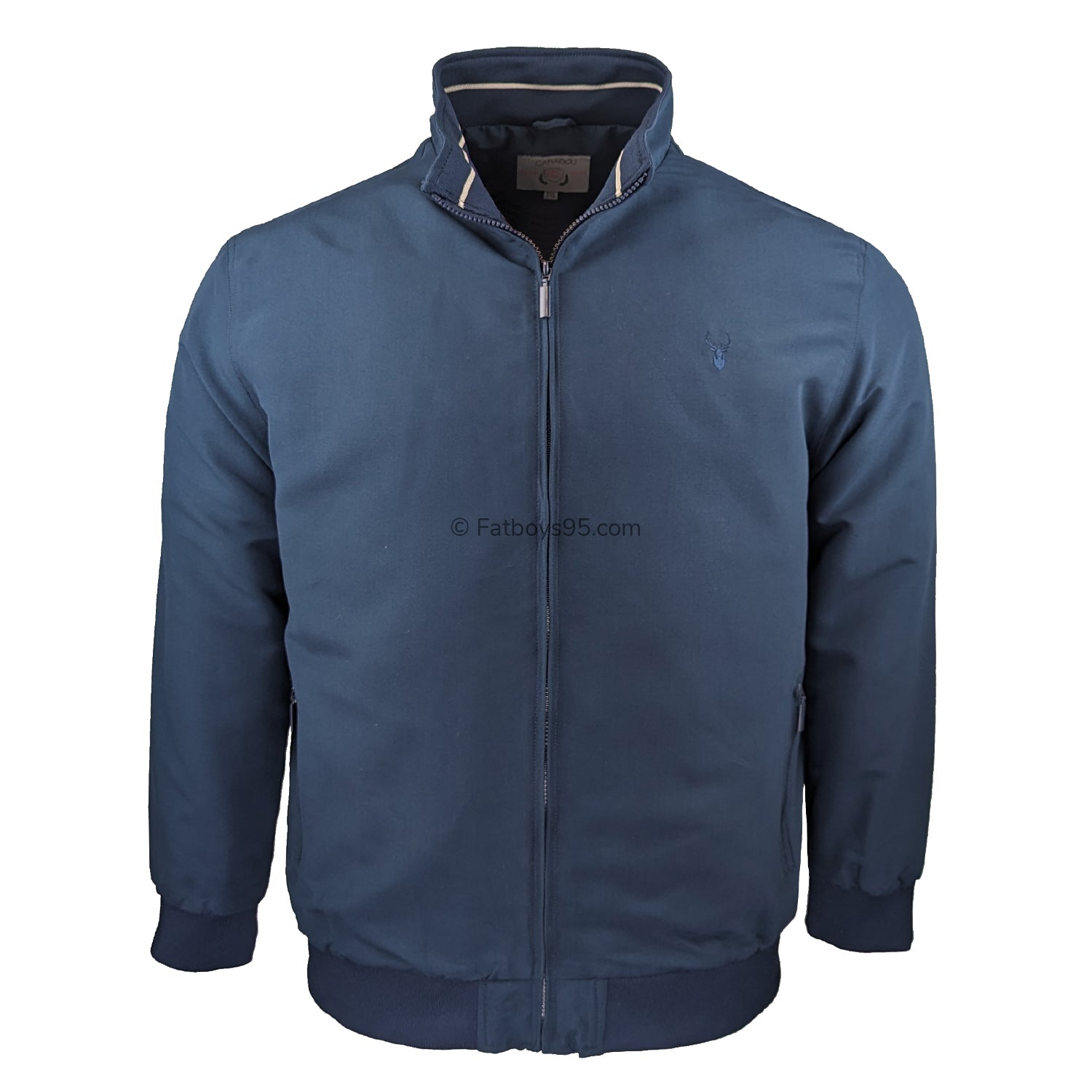 Carabou Lightweight Jacket - Henley - Navy 3