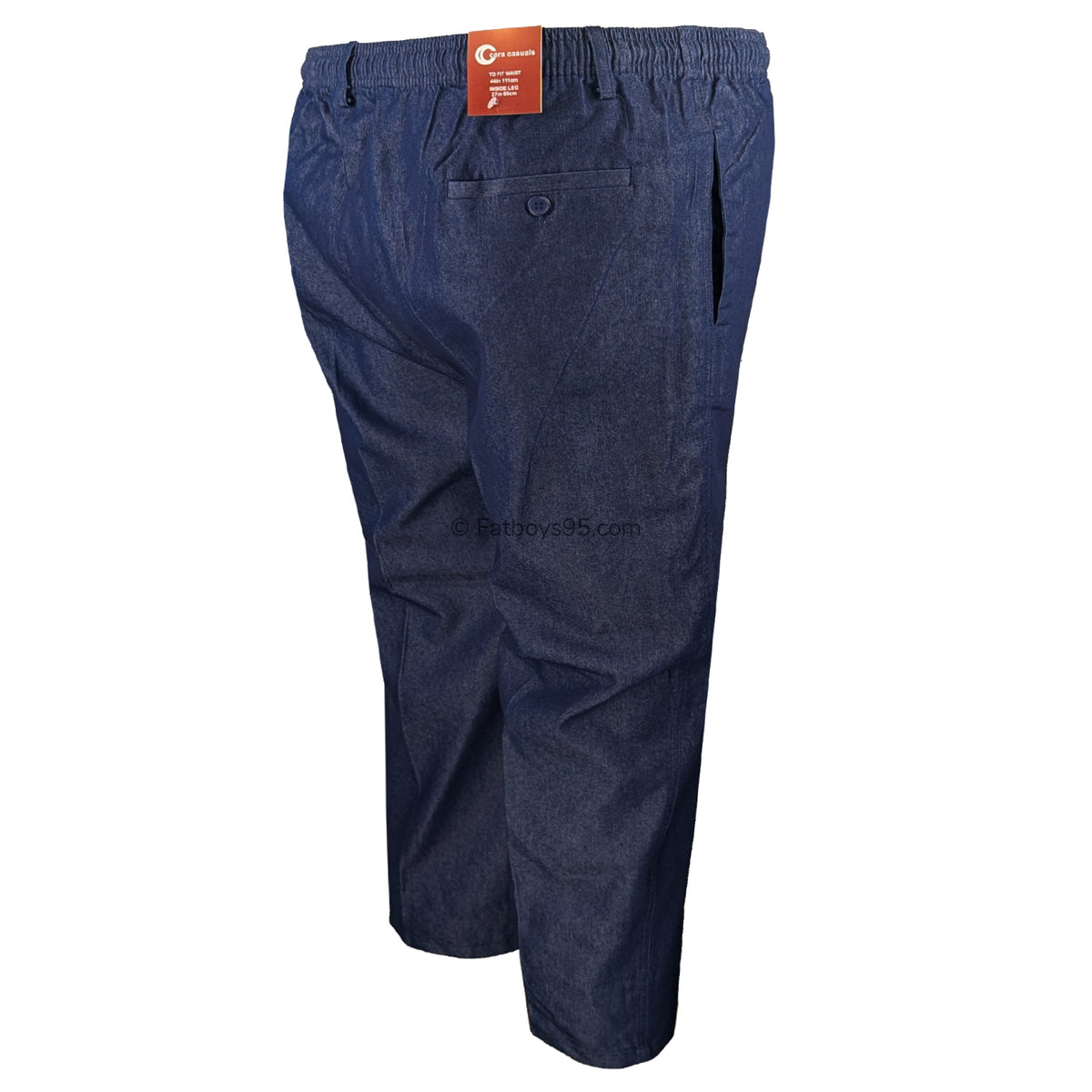 Cara Casuals Rugby Trousers - Denim 5
