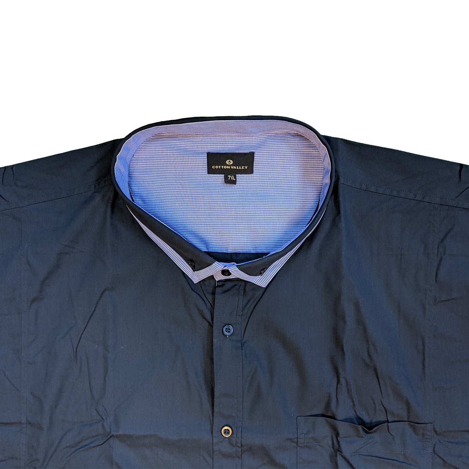 Cotton Valley S/S Shirt - 14153 - Navy