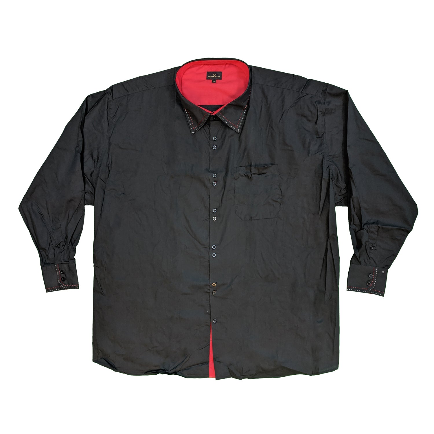 Cotton Valley L/S Shirt - 15515 - Black