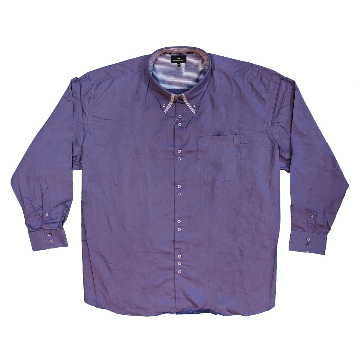 Cotton Valley L/S Shirt - 15543 - Purple