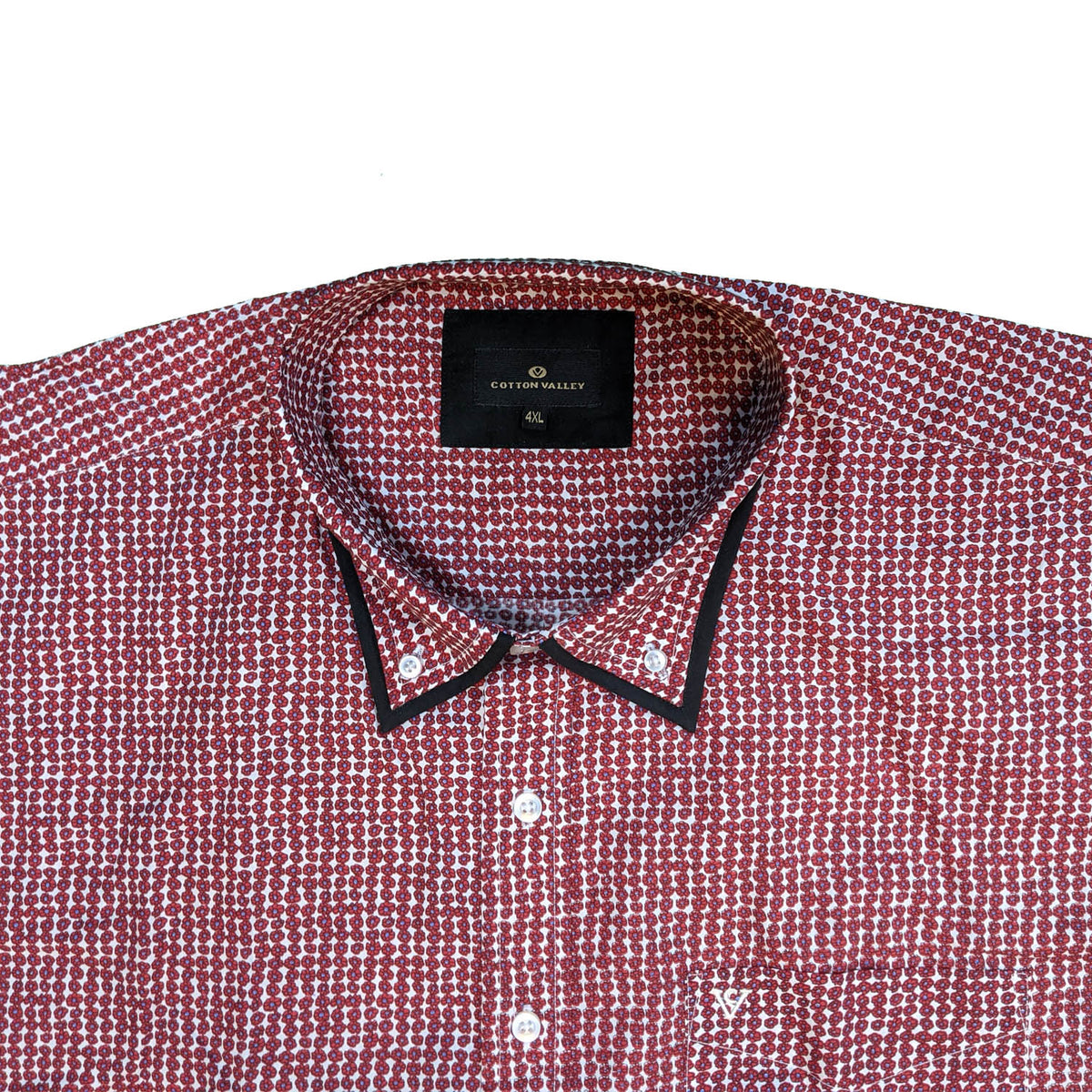 Cotton Valley L/S Shirt - 15618 - Red