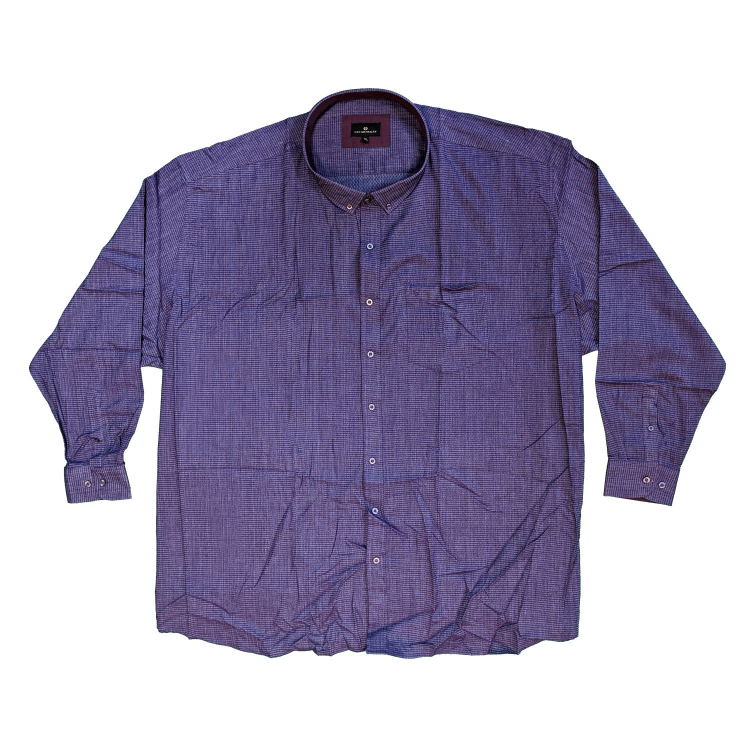 Cotton Valley L/S Shirt - 15650 - Purple