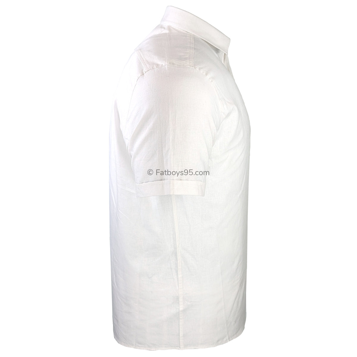 Double Two Linen S/S Shirt - DTLS1202 - White