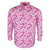 Double Two Floral L/S Shirt - GS4216 - Pink 2