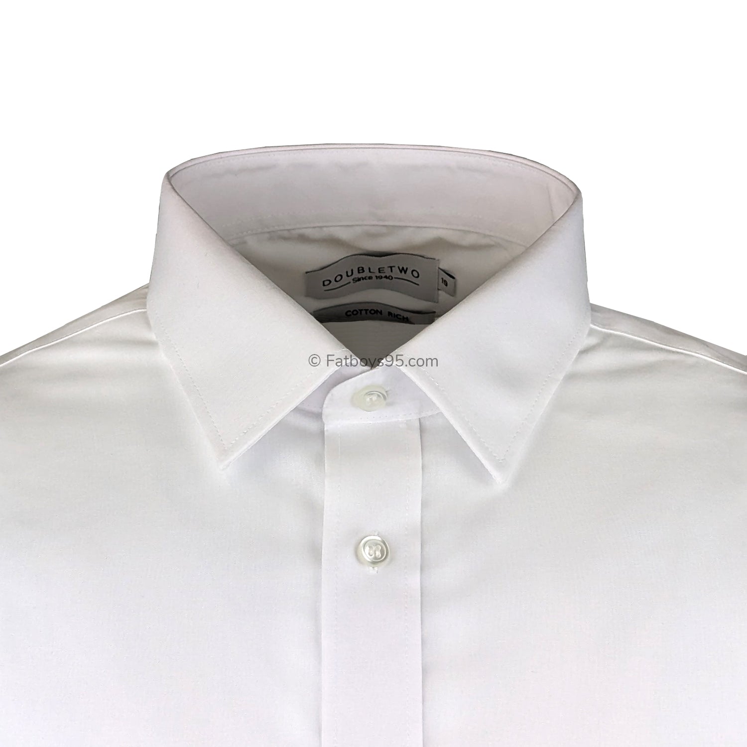 Double Two S/S Non Iron Shirt - SHX4500 - White 2