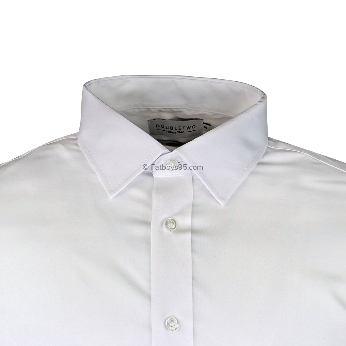 Double Two Non Iron L/S Shirt - SLX4500 - White 2