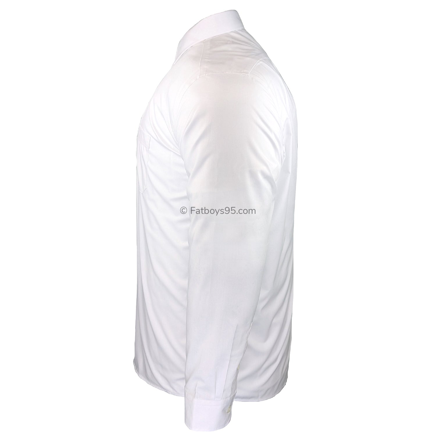 Double Two Non Iron L/S Shirt - SLX4500 - White 4