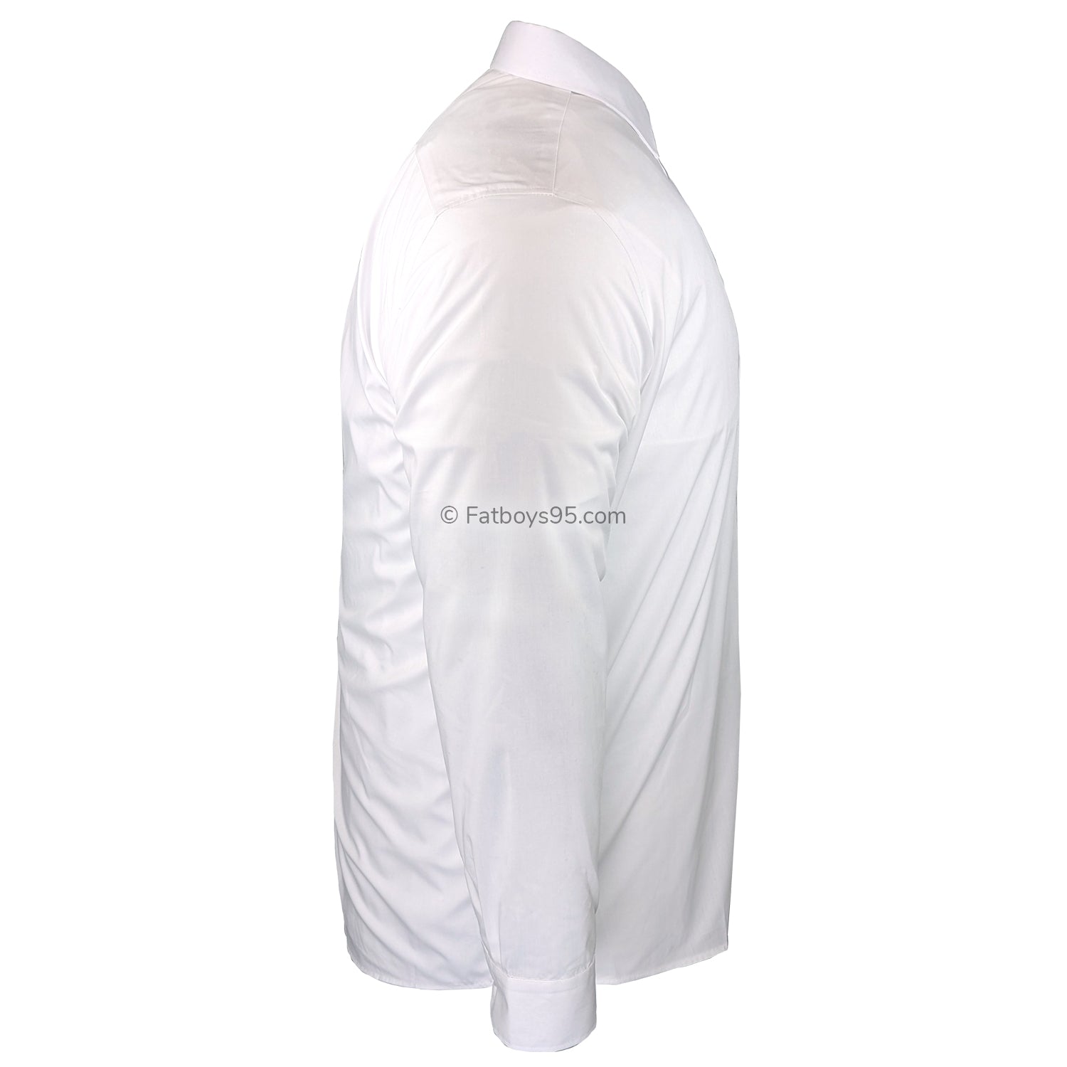 Double Two Non Iron L/S Shirt - SLX4500 - White 5