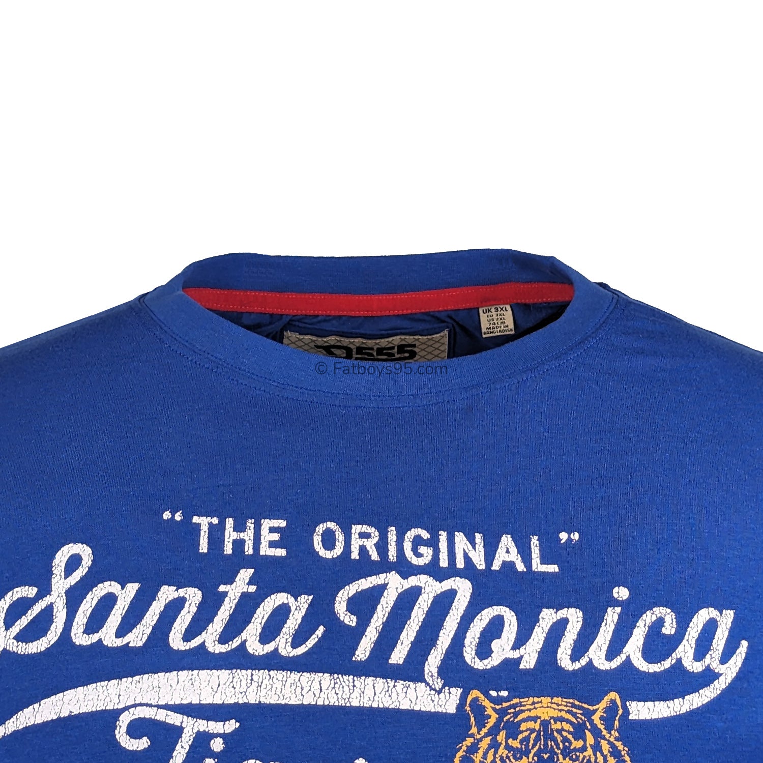 D555 T-Shirt - 601503 - Jamal - Royal Blue 2