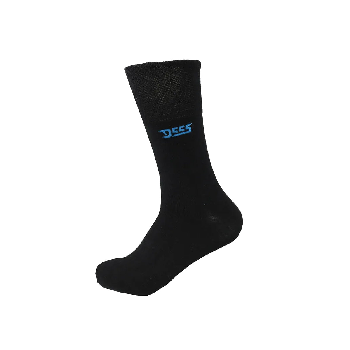 D555 3 Pack Extra Wide Comfort Fit Socks - Harold (931400) - Black 2