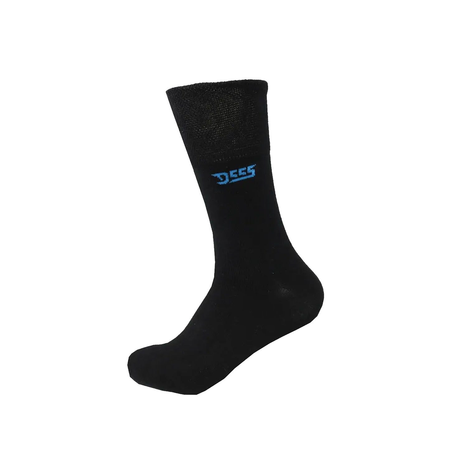 D555 3 Pack Extra Wide Comfort Fit Socks - Harold (931400) - Black 2