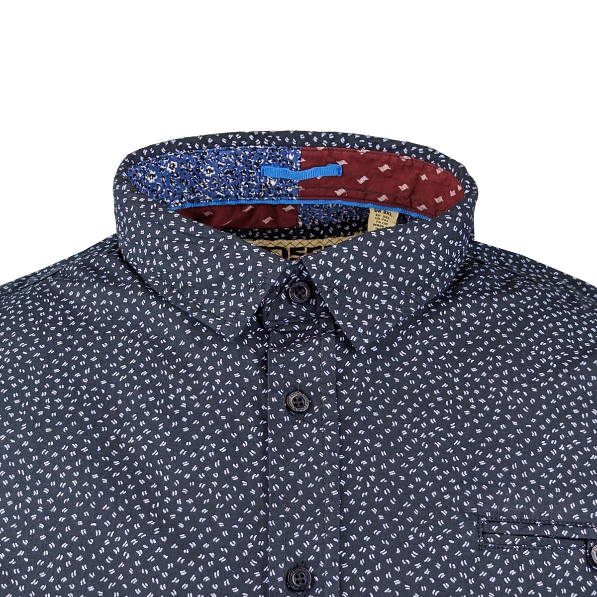 D555 S/S Shirt - Brody (101503) - Navy 2
