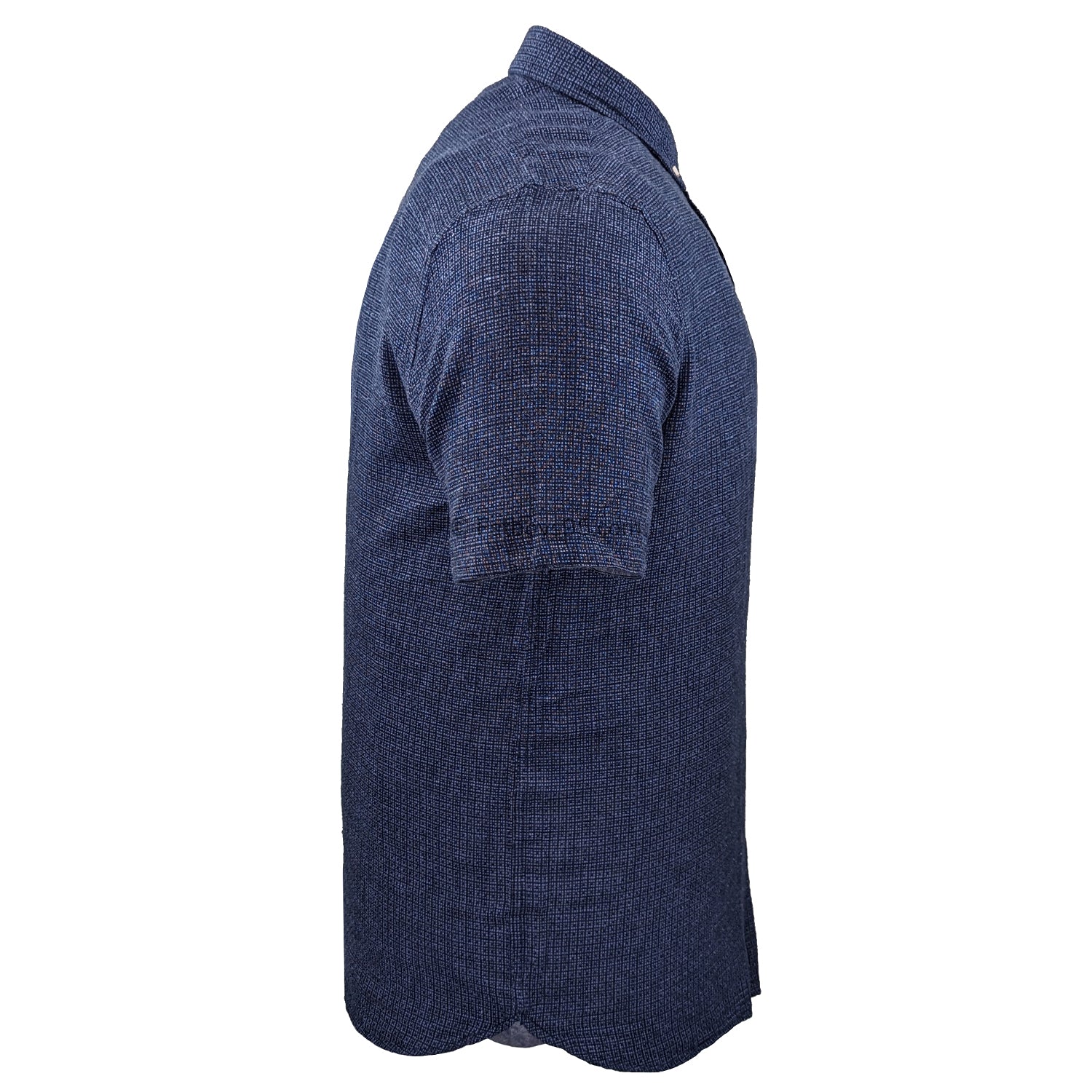 D555 S/S Linen Shirt - Girton (101511) - Navy 5