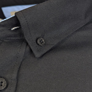 D555 S/S Oxford Shirt - James - Black 3